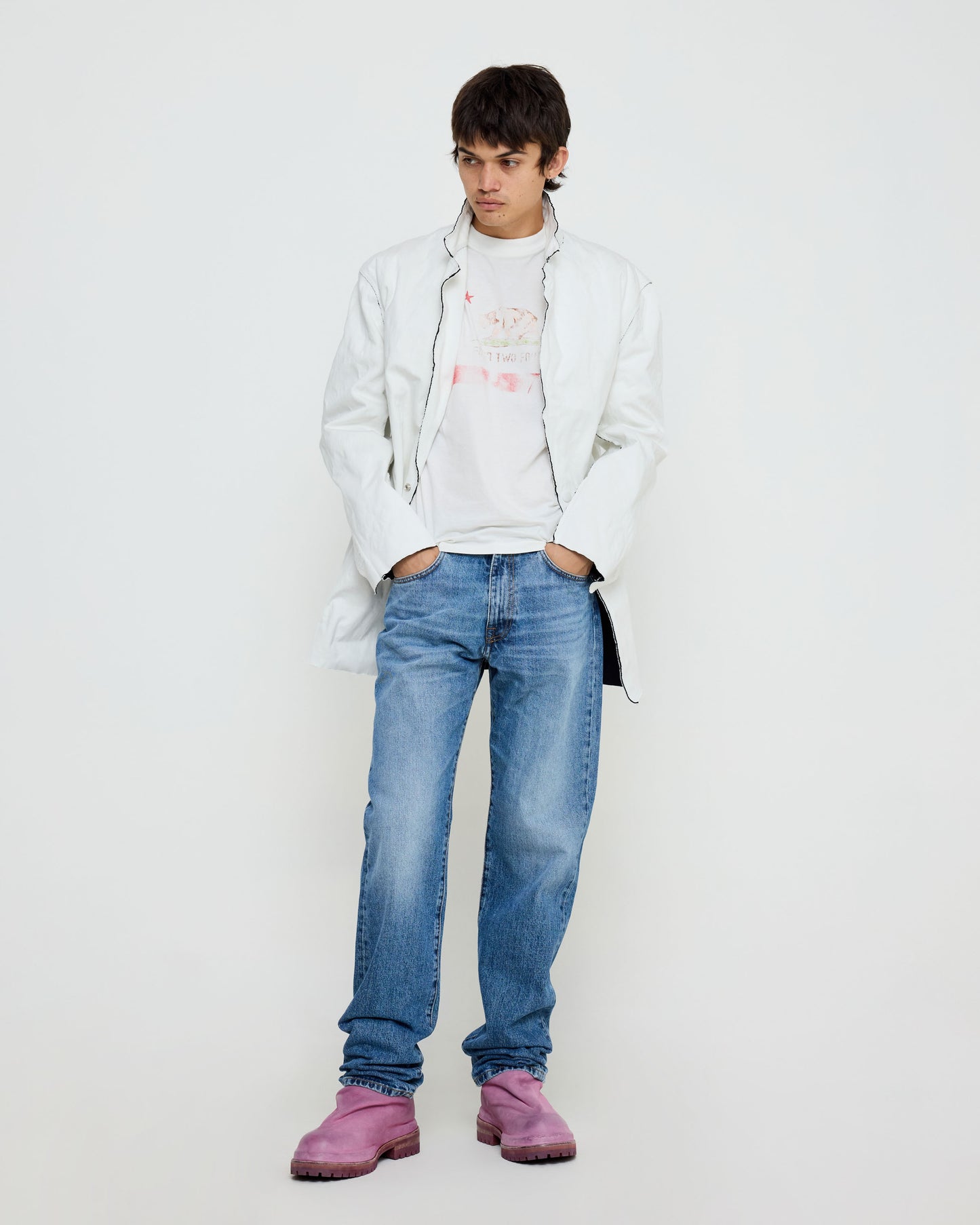 Molded Overjacket Salt White