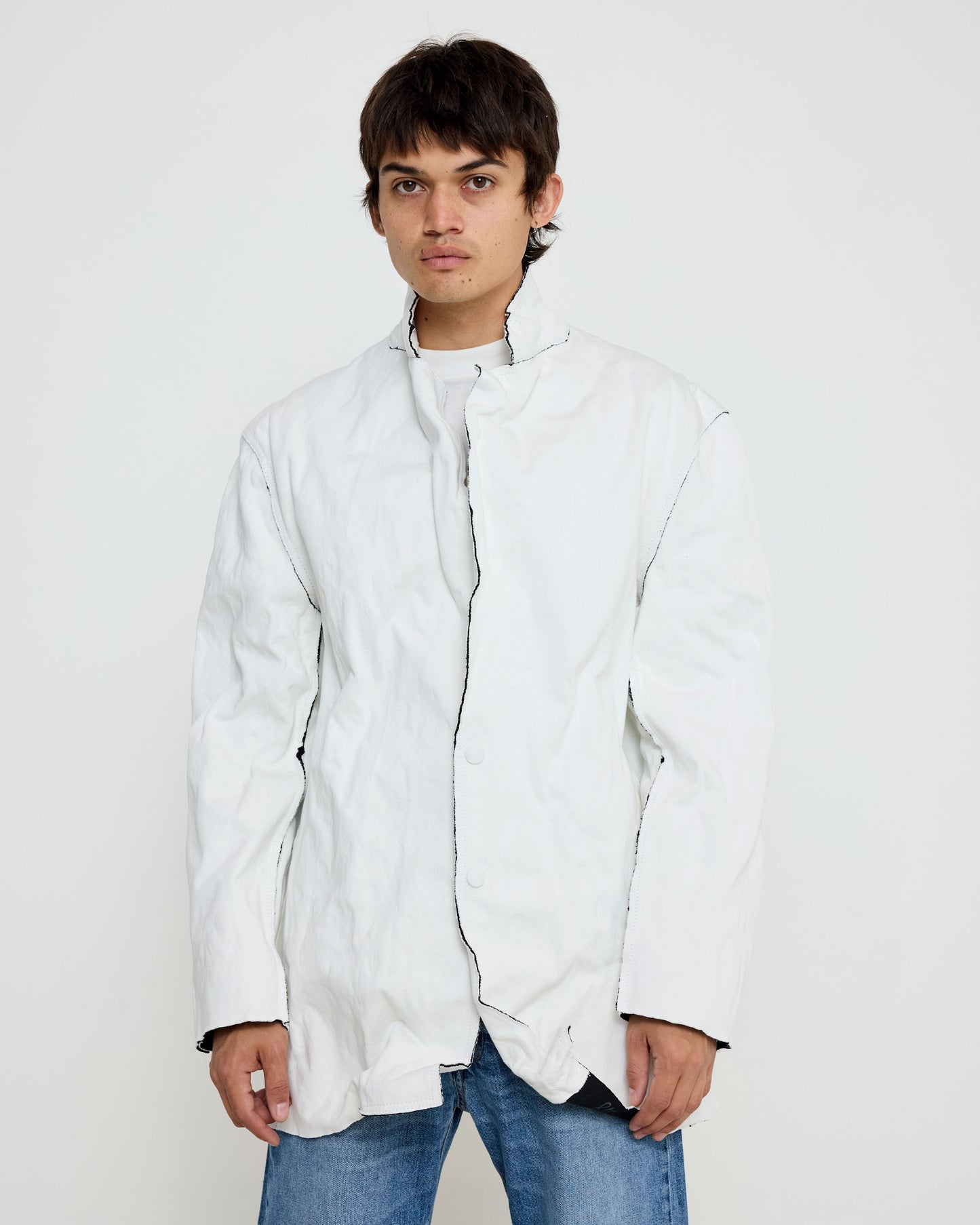Molded Overjacket Salt White