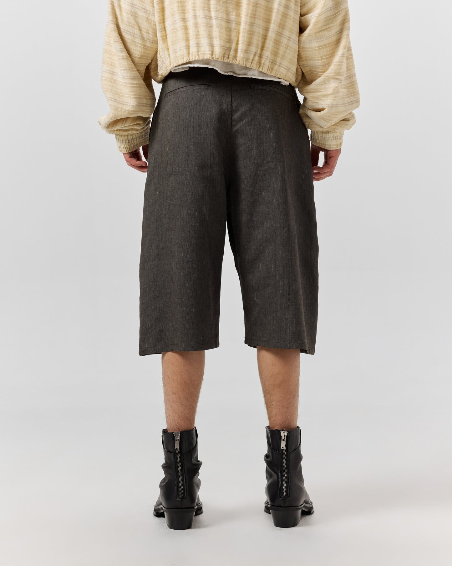 DADDY SHORT TROUSER - BROWN