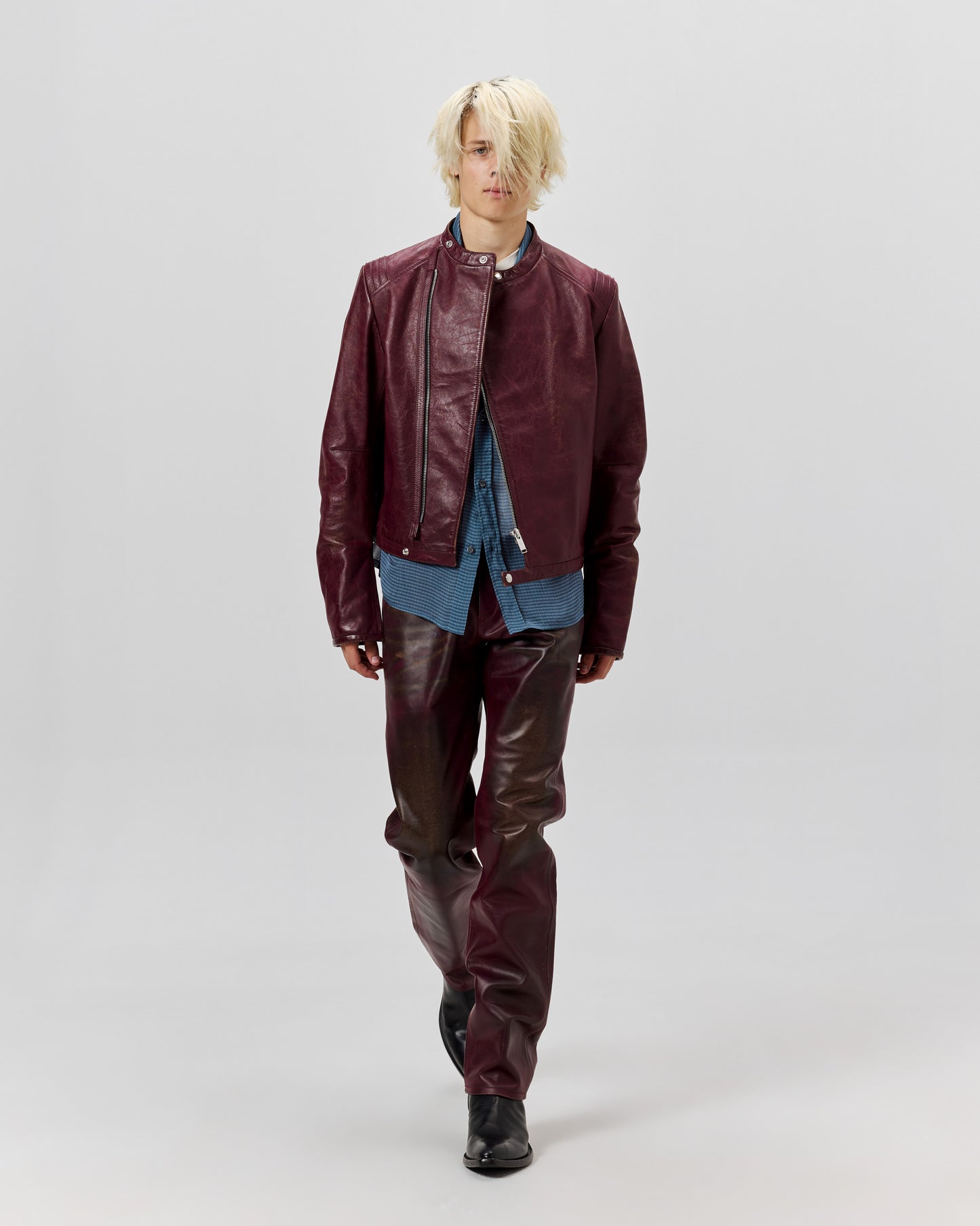 HB RACE JACKET - PIGEON BLOOD