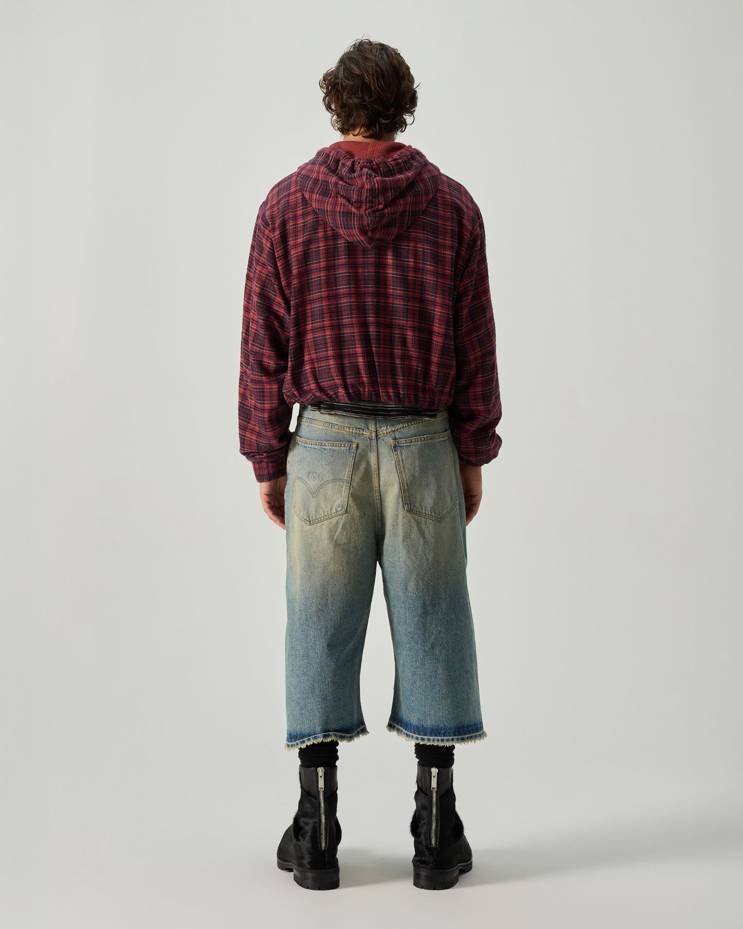 BIG DADDY SHORT DENIM JAPANESE WASHING IN BLUE