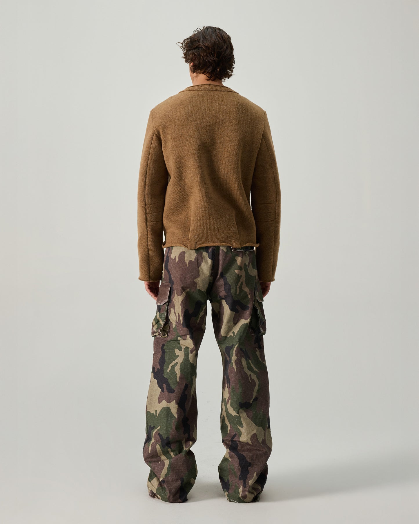 CARGO PANTS DOUBLE FACE RIP STOP IN GREEN