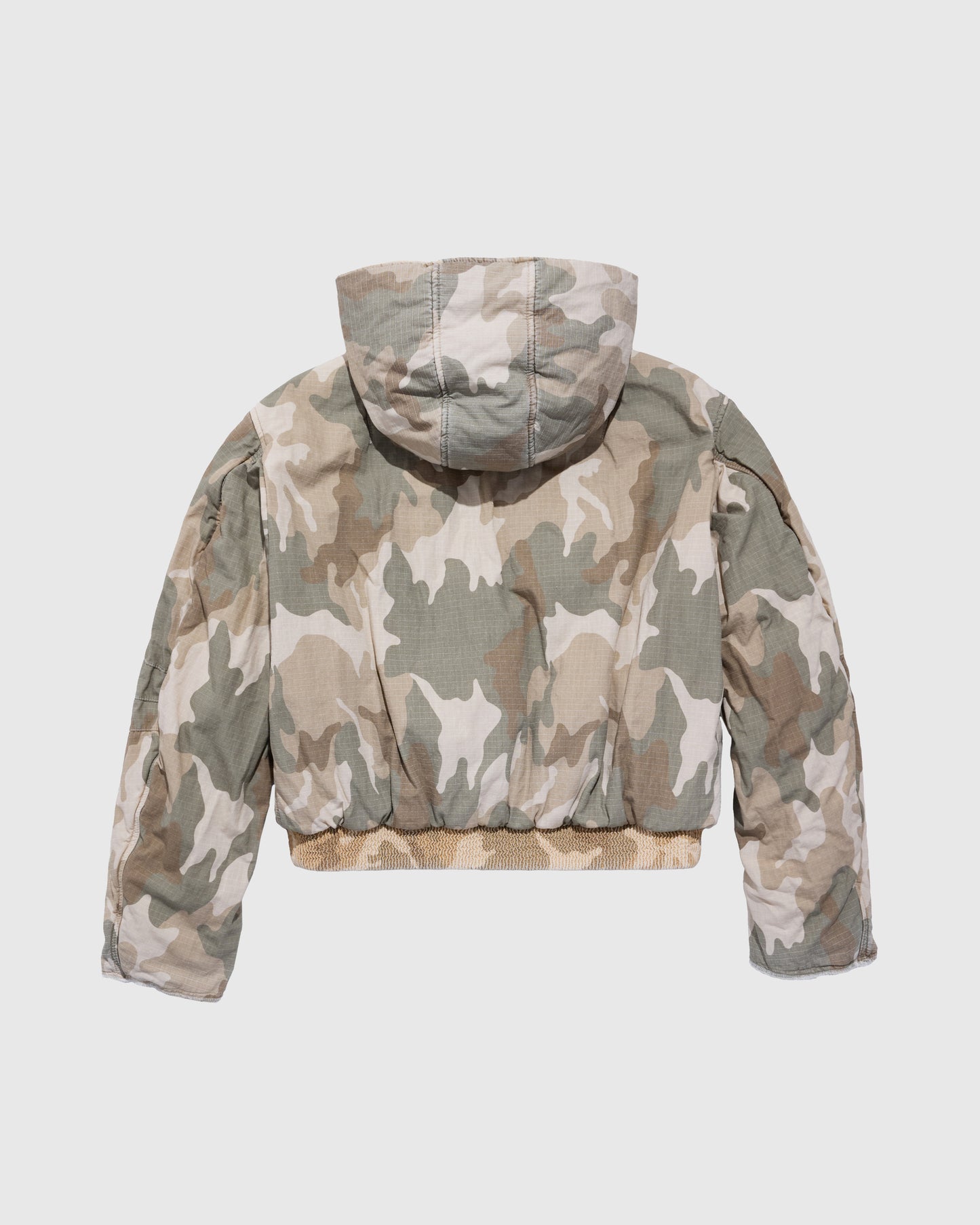 424 Reversible Bomber Sand Camo Stone Washed