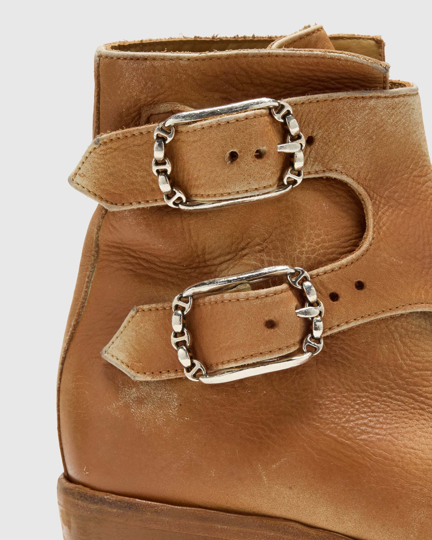 MONKSTRAP BOOTS IN COGNAC