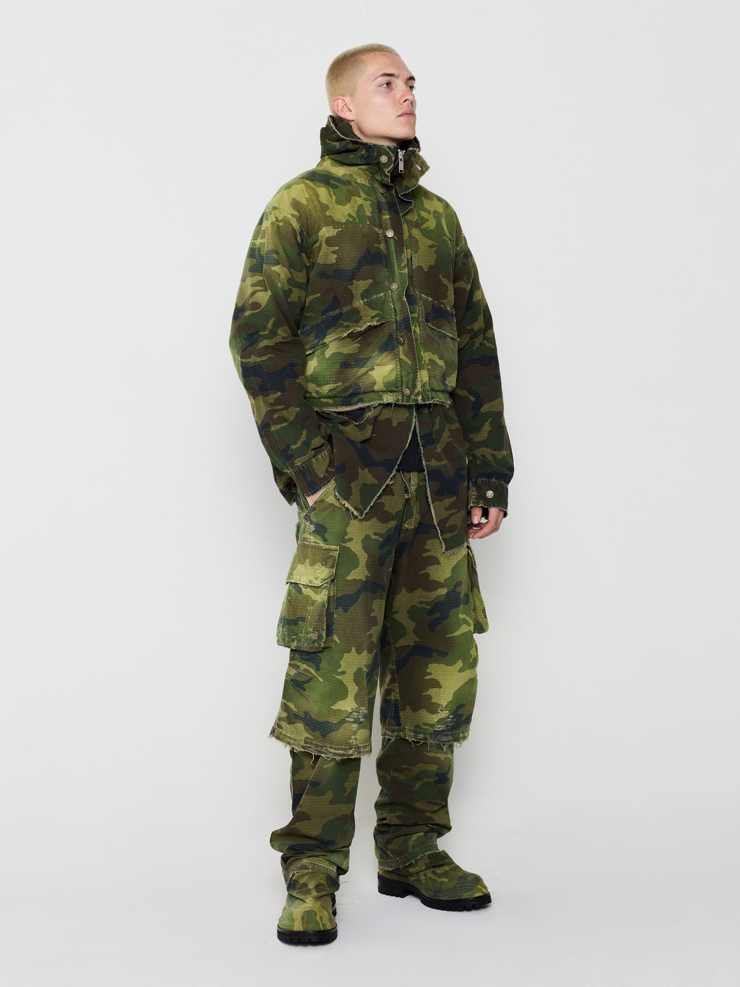 5-Pocket Trousers in Camo