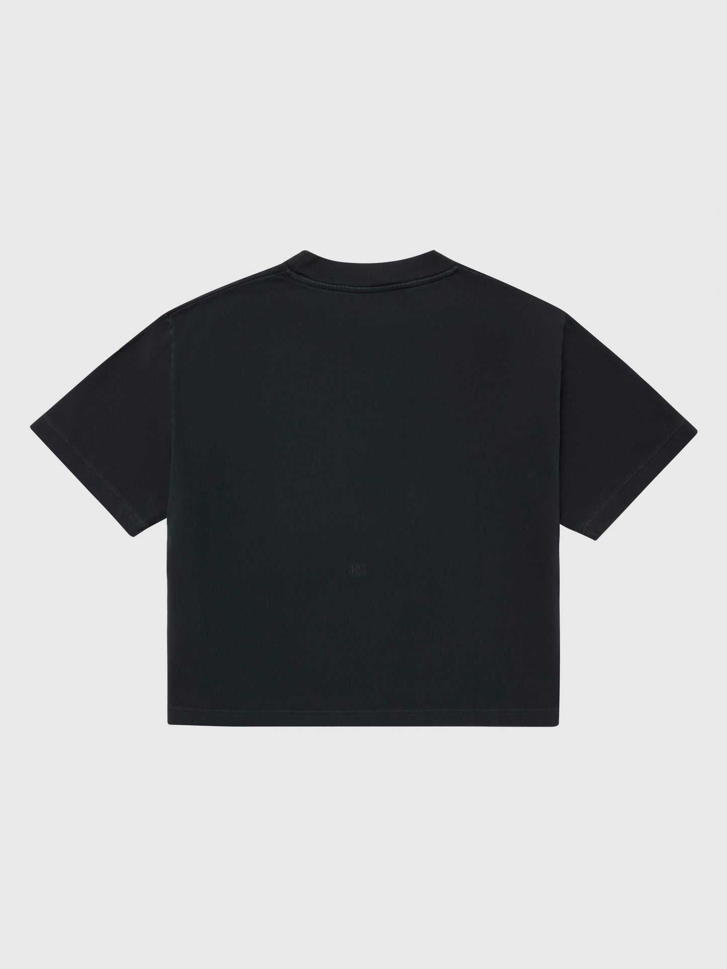 Cropped Alias T-Shirt in Black