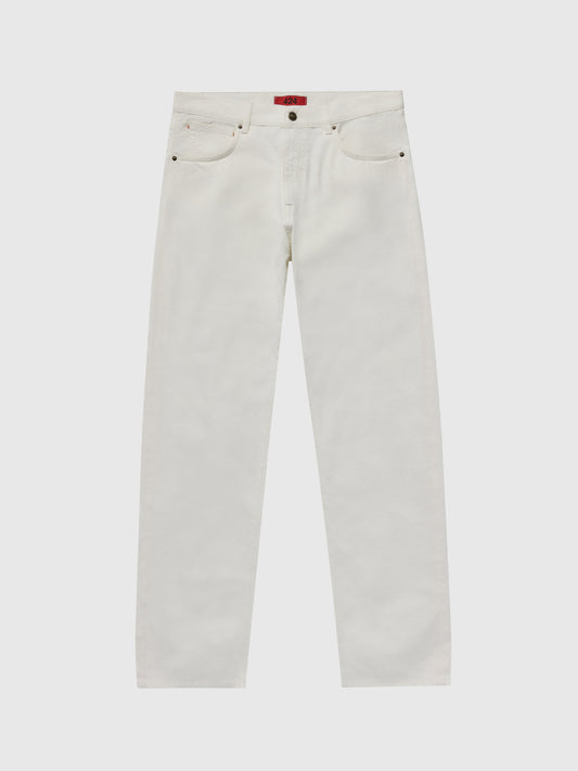 5-Pocket Jeans in White