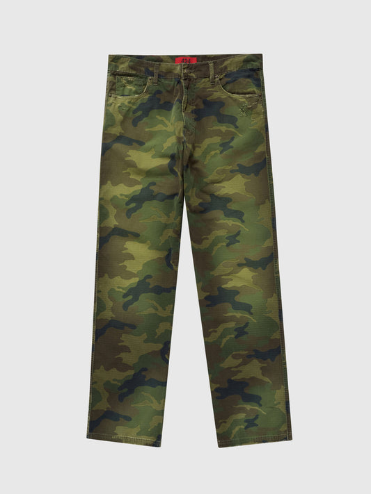 5-Pocket Trousers in Camo