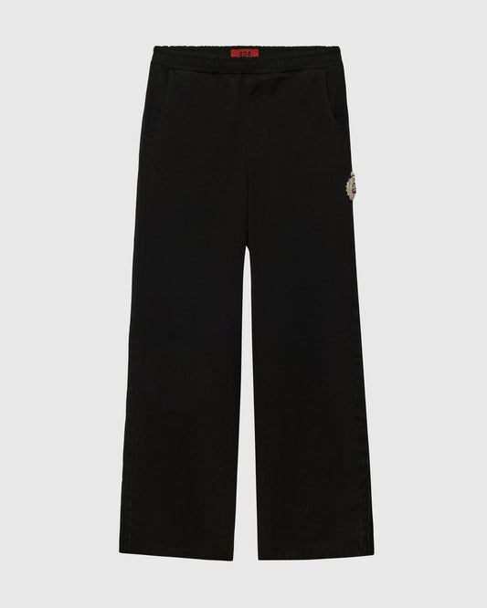 CREST SWEATPANT - BLACK/BLACK