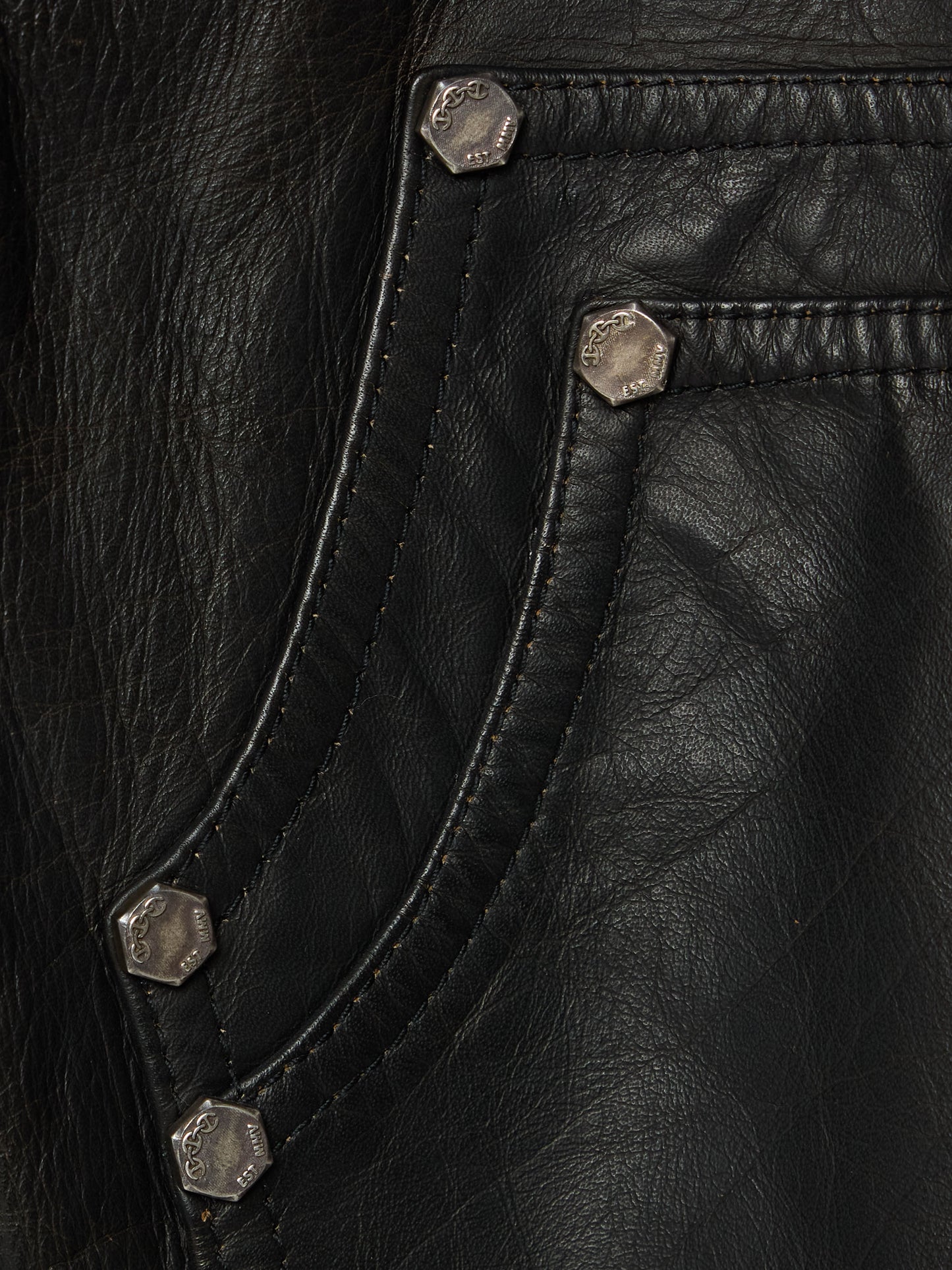 424 WORK PANT IN CARAMEL BLACK