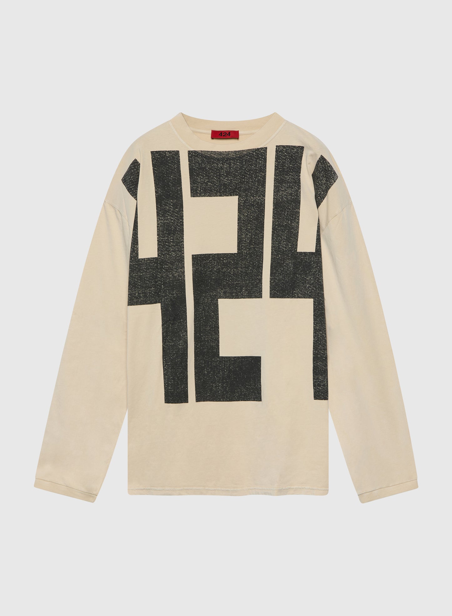 424 BLOCK TEE TEA WASHING DYE