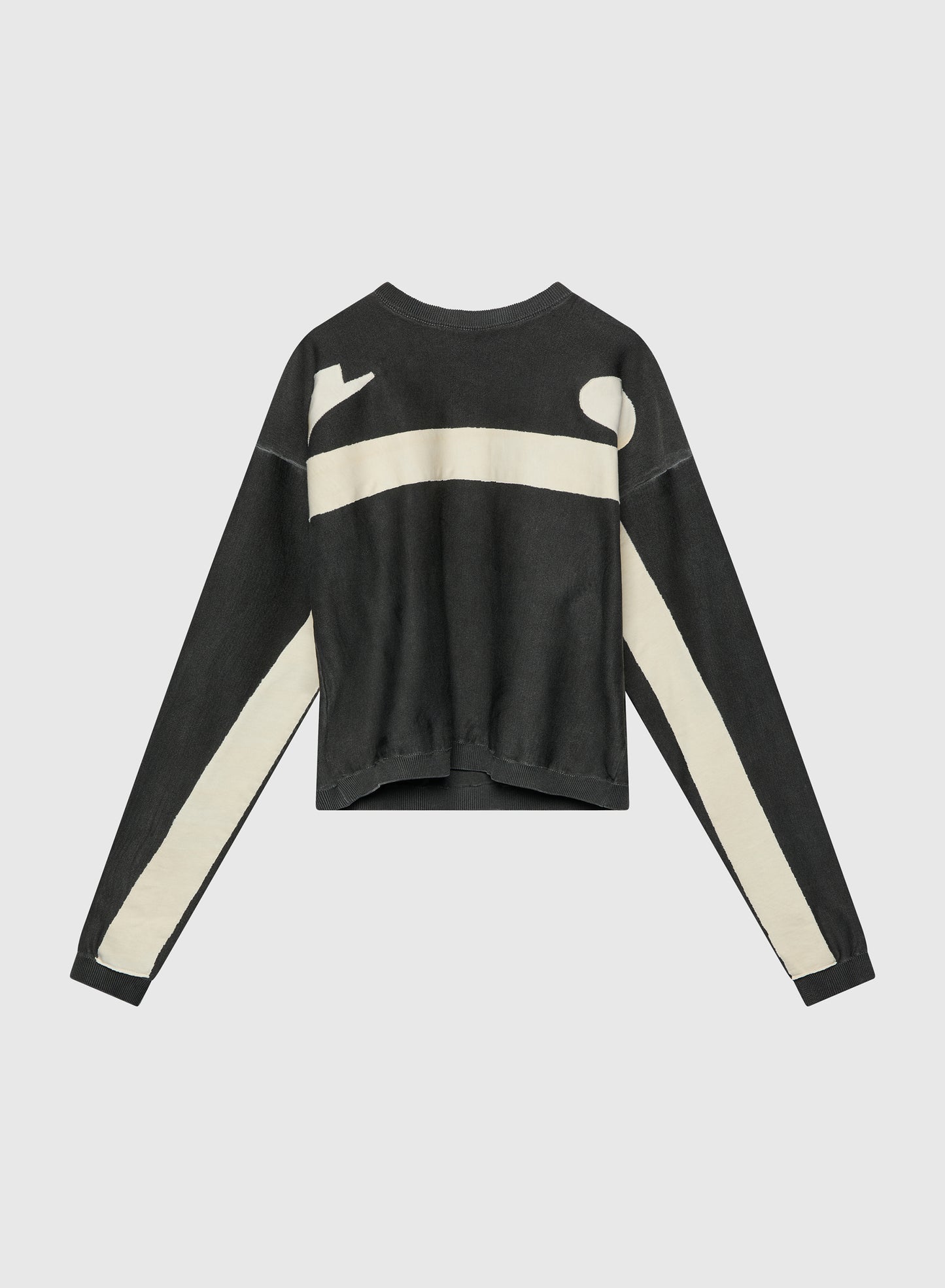 SOCCER KNIT BLACK VINTAGE DYING