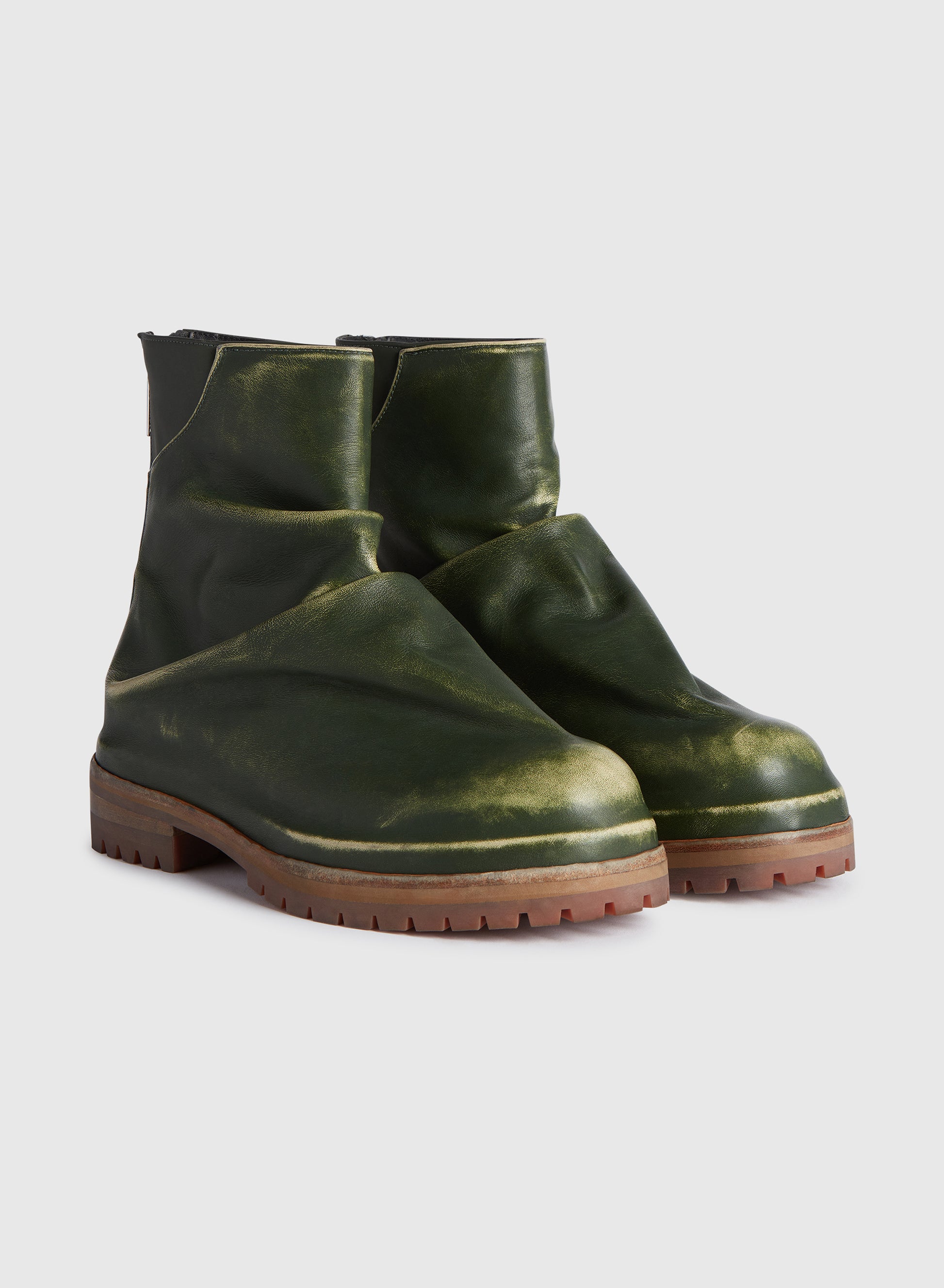 Marathon Boot Rubb Off Forest Green
