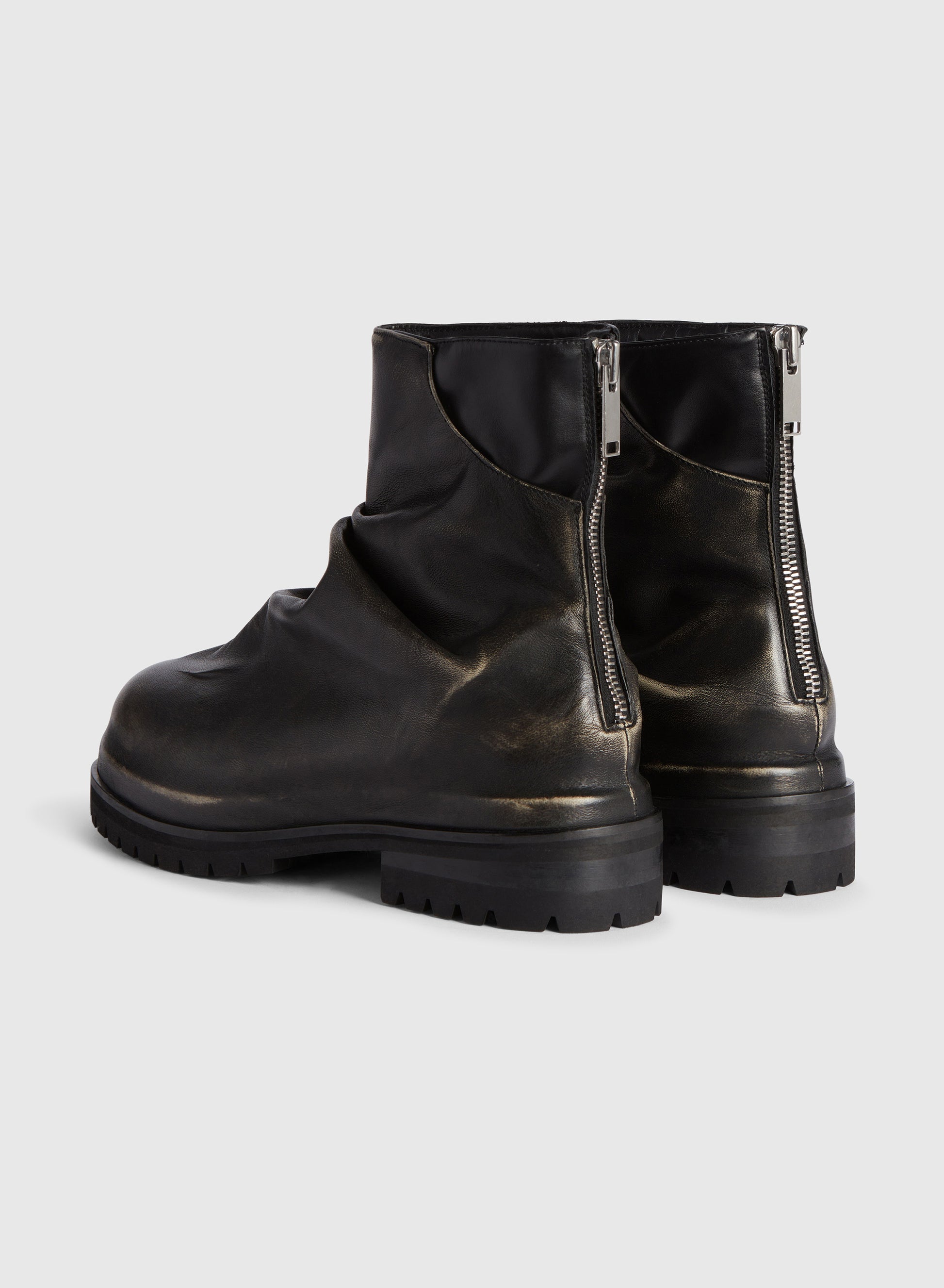 Marathon Boot Rubb Off Black