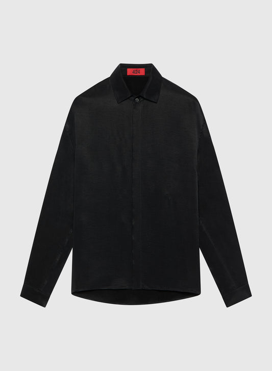 424 Cupro Shirt Black