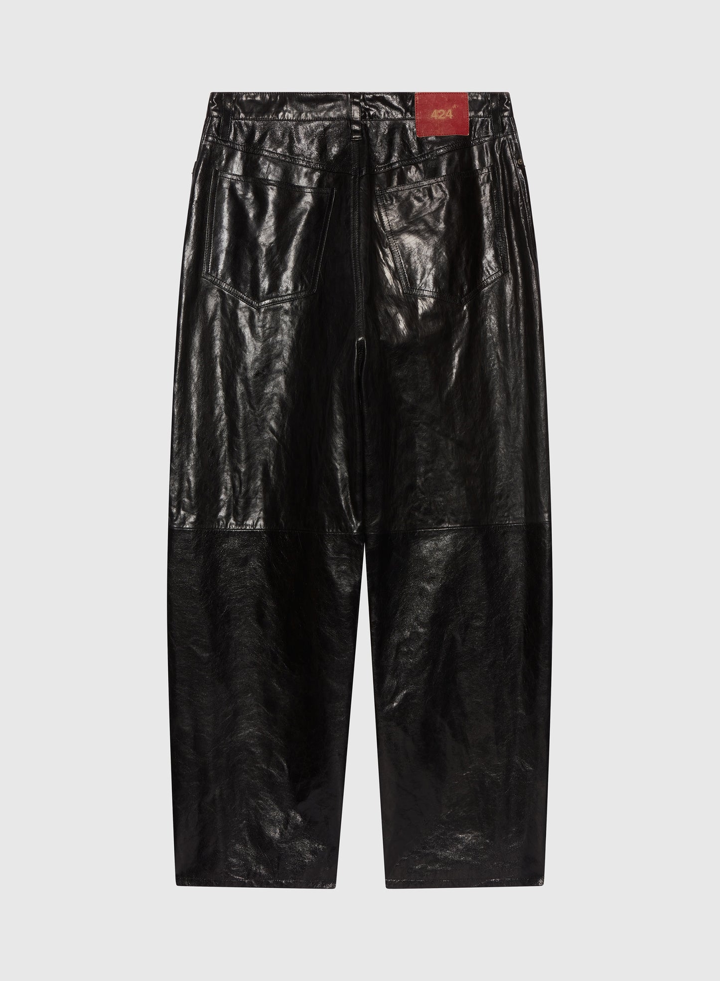 Big Daddy Leather Pant Black