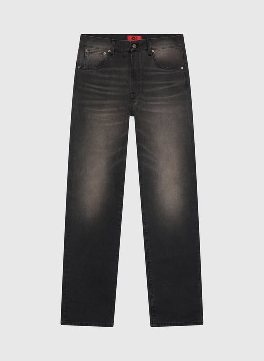 COLLECTION LOOSE DENIM FIVEPOCKET BLACK LASER