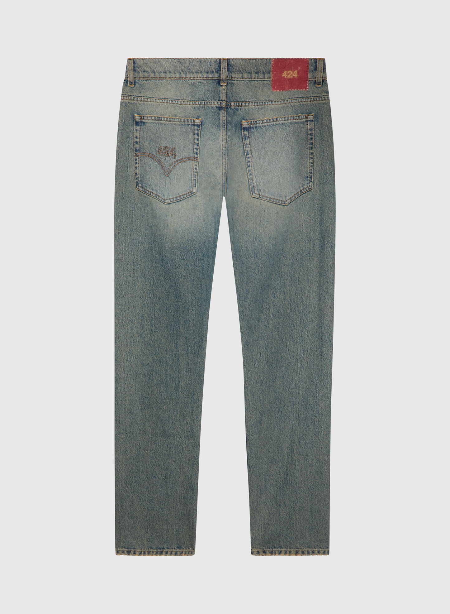 ALIAS FITTED DENIM FIVEPOCKET BLUE BROWN SUGAR WASHED