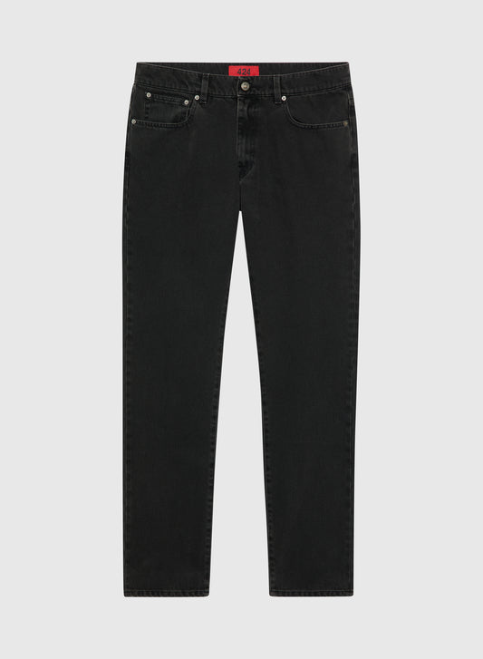 ALIAS FITTED DENIM FIVEPOCKET BLACK BROWN SUGAR