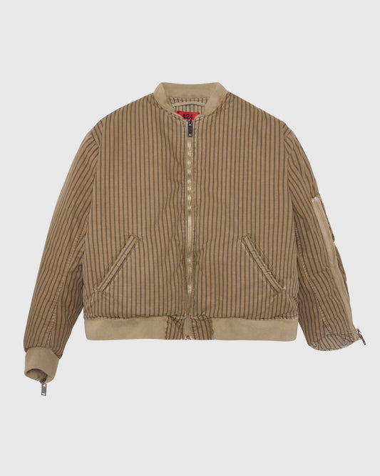 MILITARY BOMBER - SAND/BROWN