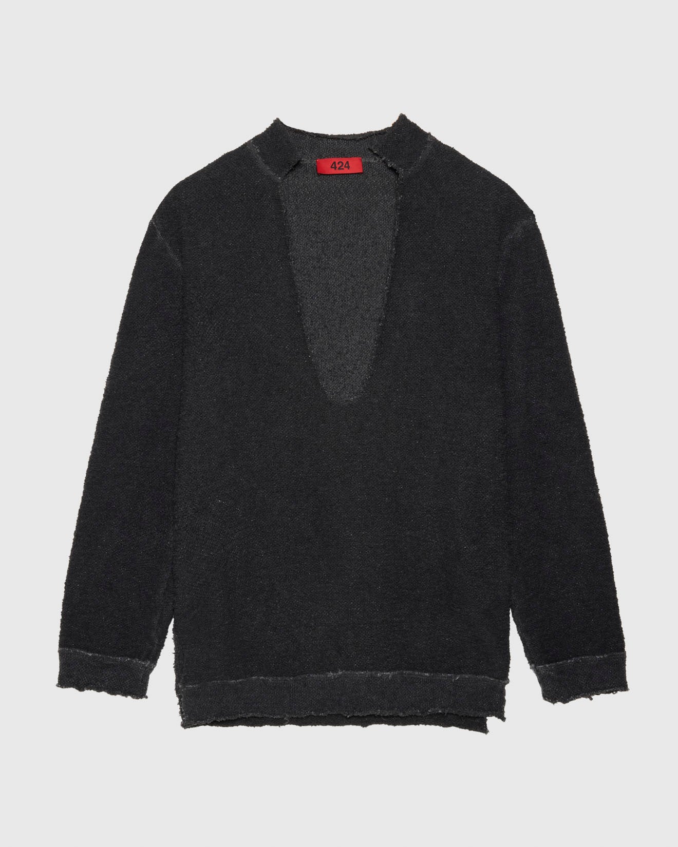 SWEATER - WASHED BLACK