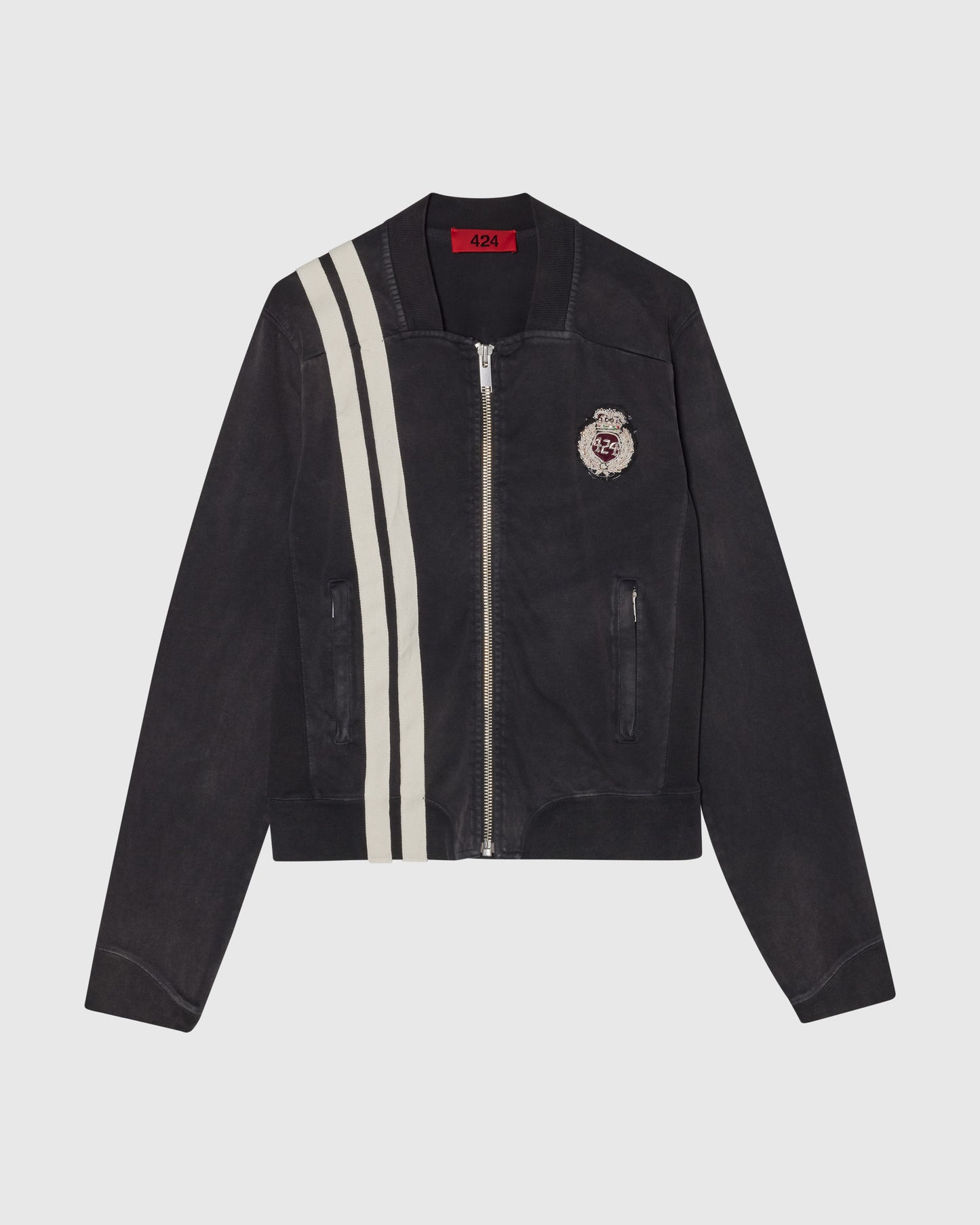 ACADEMY RACING JACKET - BLACK