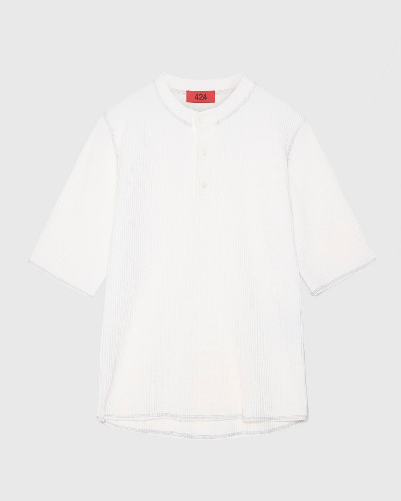 SHORT-SLEEVE THERMAL JERSEY - BRIGHT WHITE