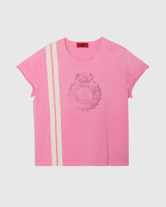 CREST CAPPED THERMAL TEE - MARSHMALLOW