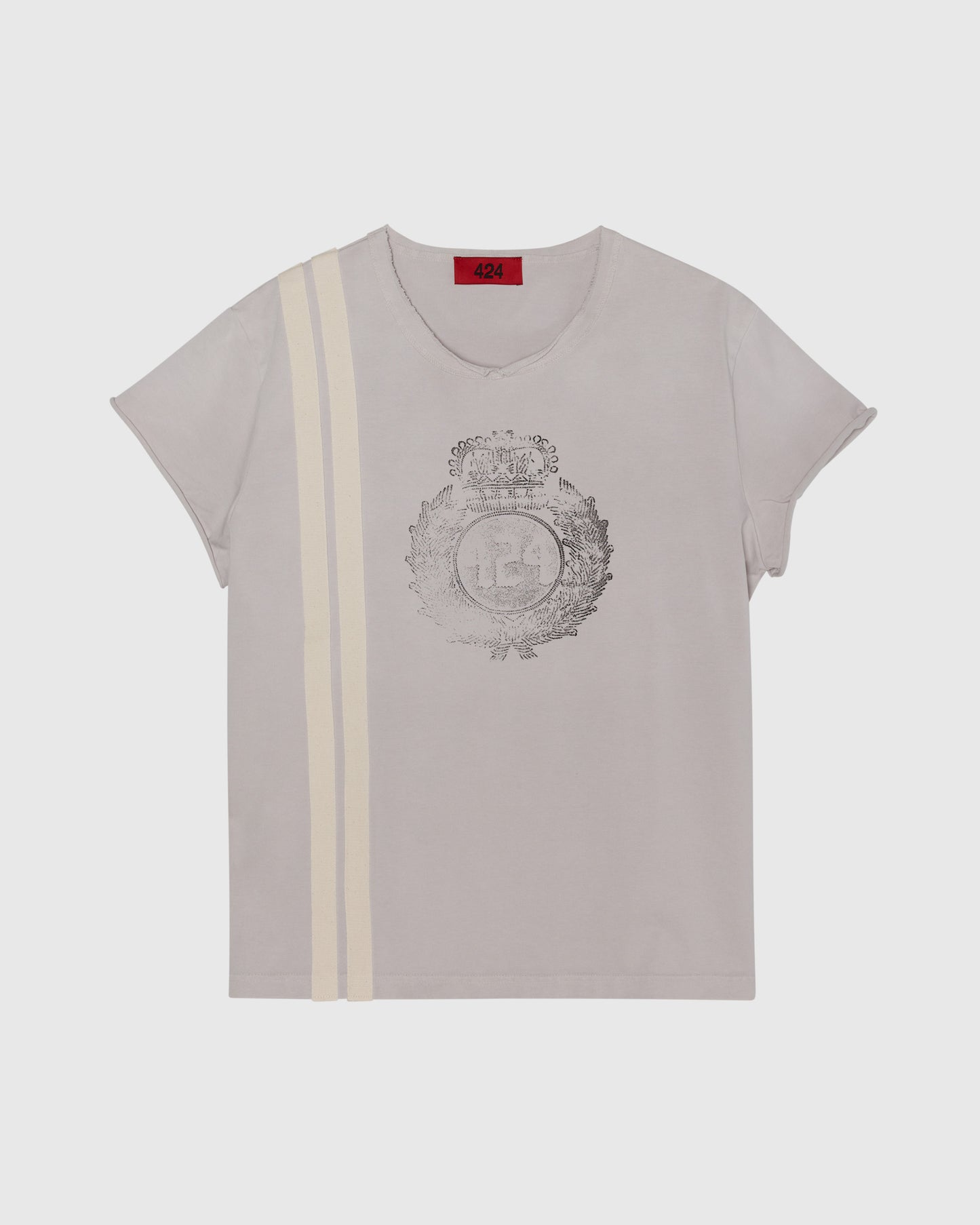 CAPPED THERMAL TEE - COLD GRAY