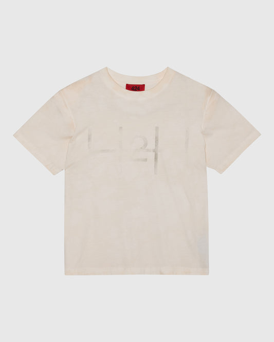 424 STICK TEE - DIRTY WHITE