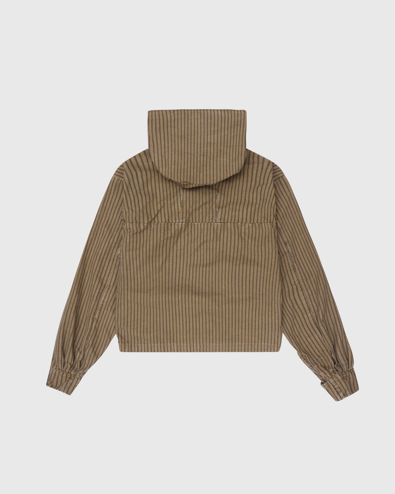 CROPPED PARKA - SAND/BROWN
