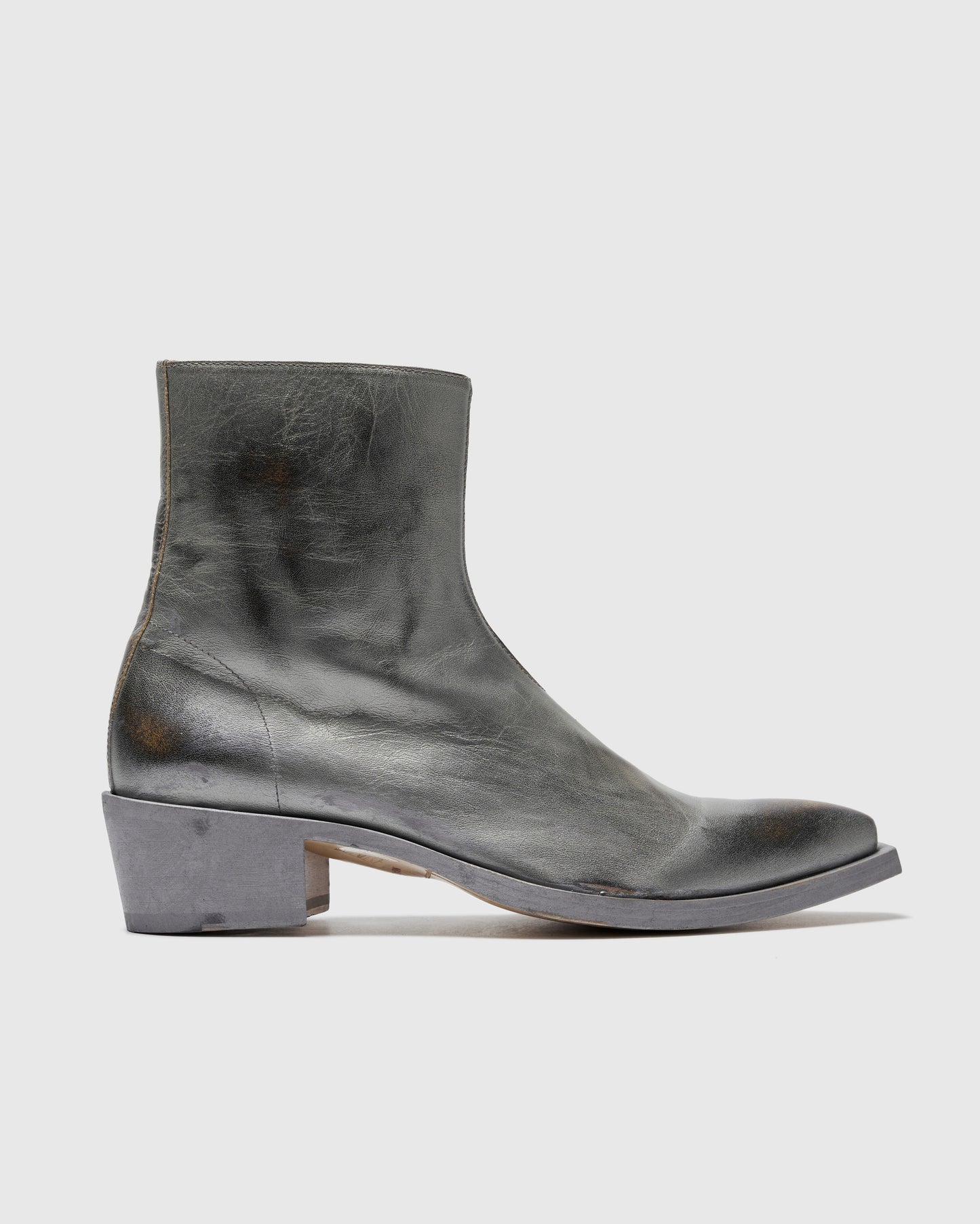 G BOOTS - SILVER