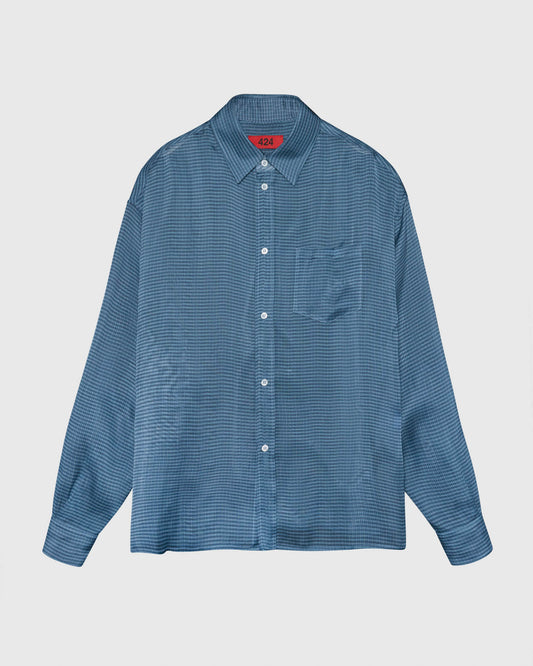 SILK SHIRT - AVIO MICRO CHECK