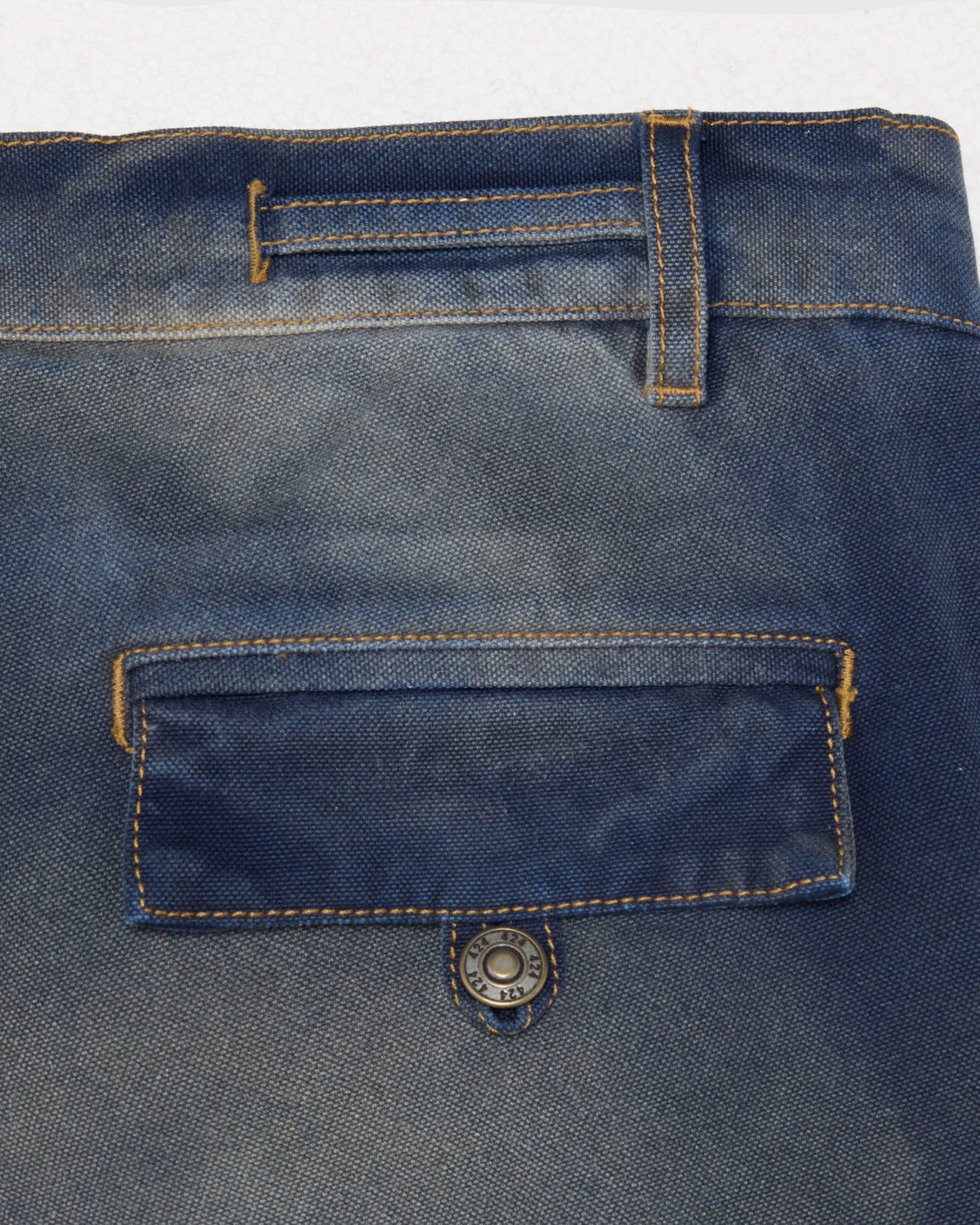 CARGO PANTS - INDACO DENIM