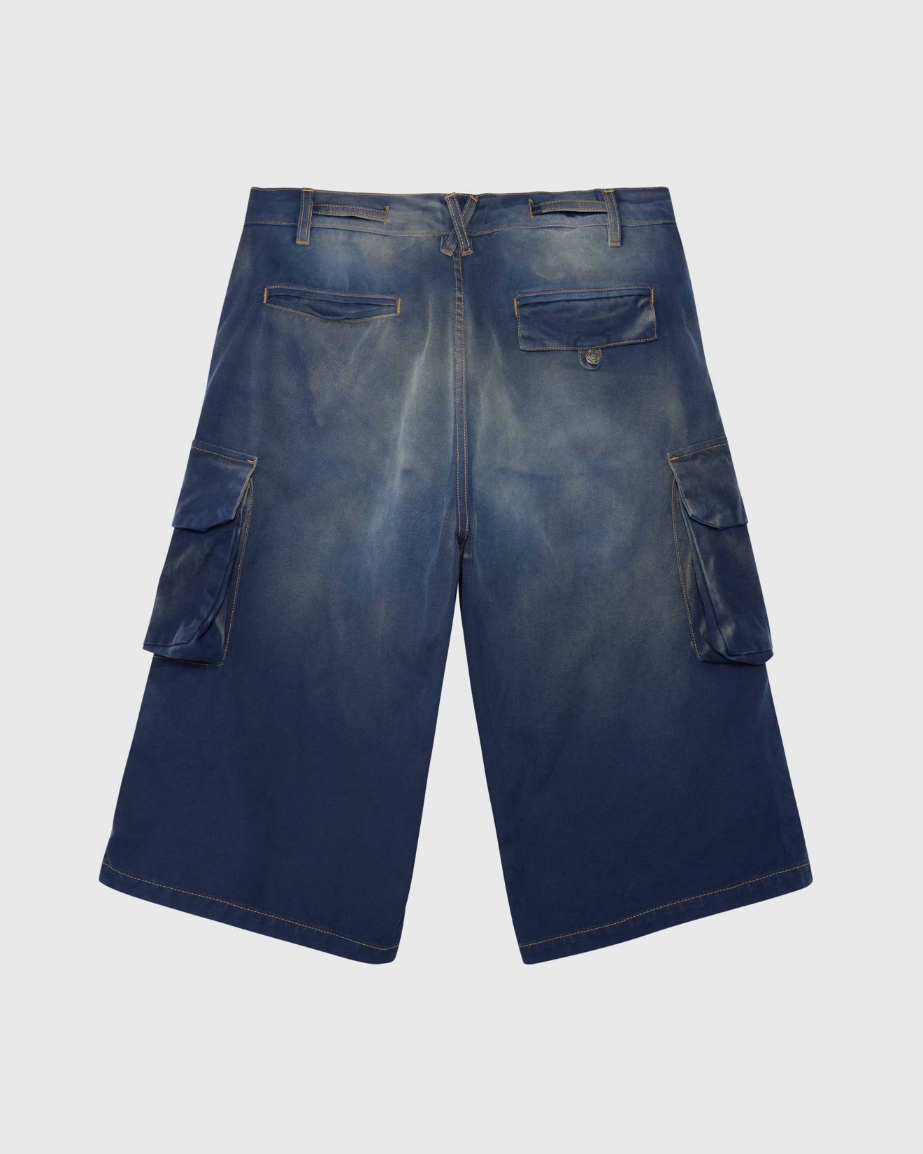 CAMO BERMUDAS - INDACO DENIM