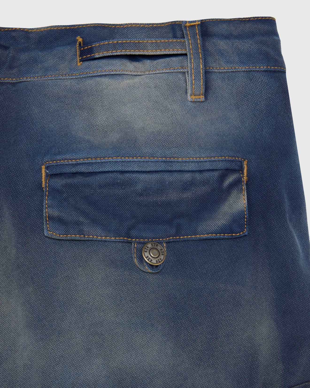 CAMO BERMUDAS - INDACO DENIM