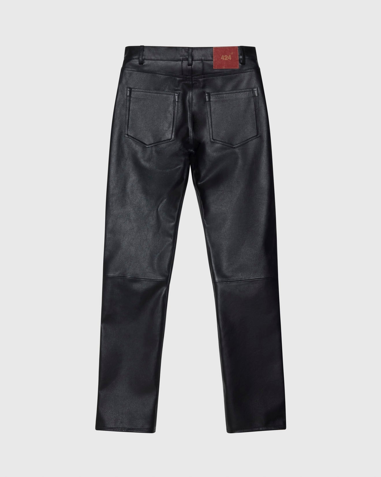 SKINNY LEATHER PANT - NERA