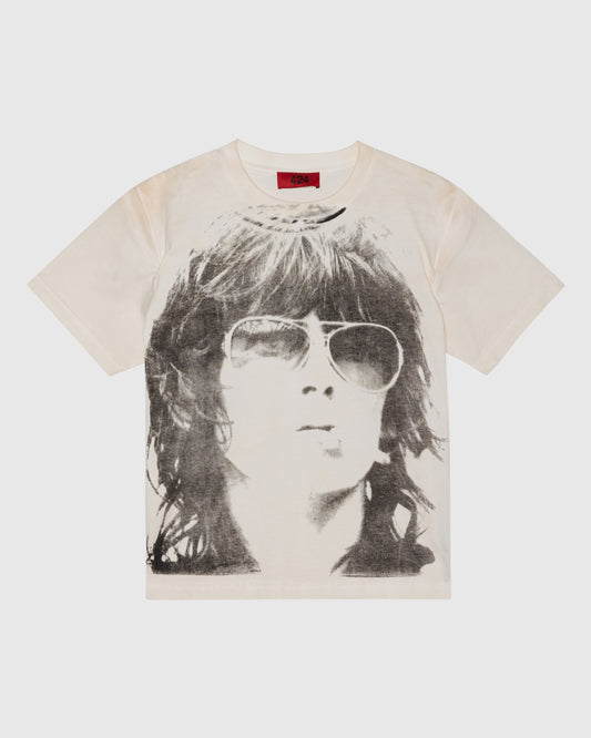 KEITH RICHARDS PORTRAIT - SALT WHITE