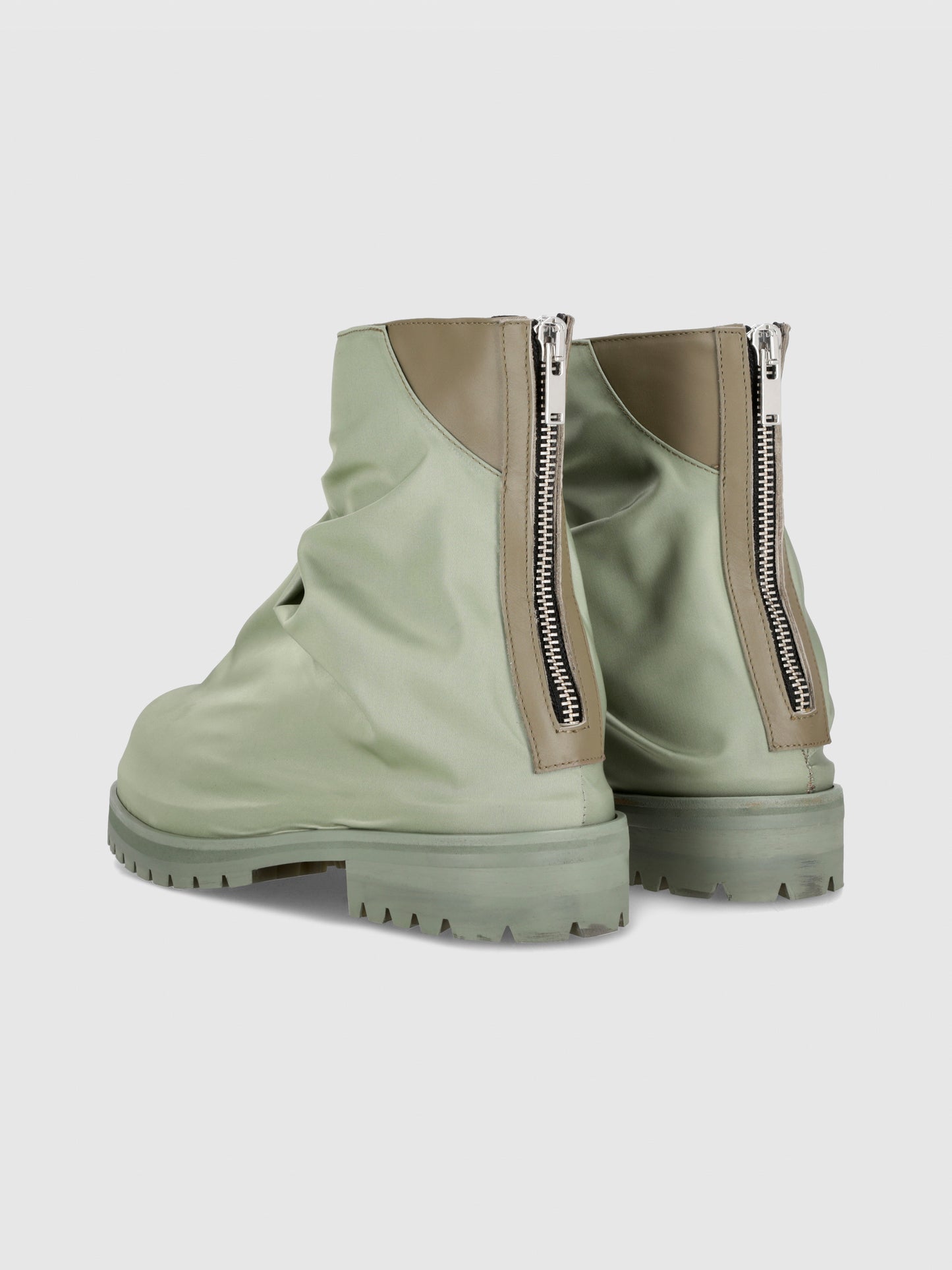 Heavy Nylon Marathon Boot in Military Green