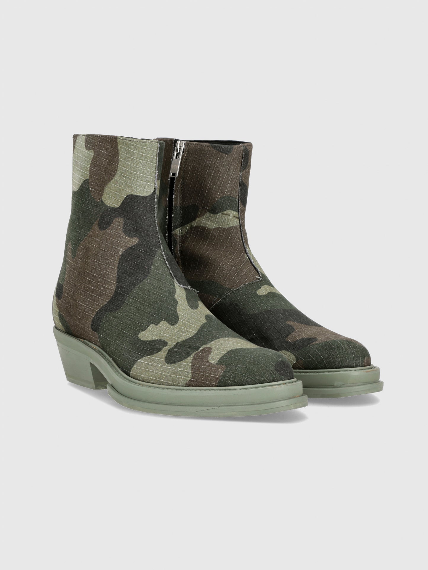 Rip Stop Leather West Coast Boot in Camo