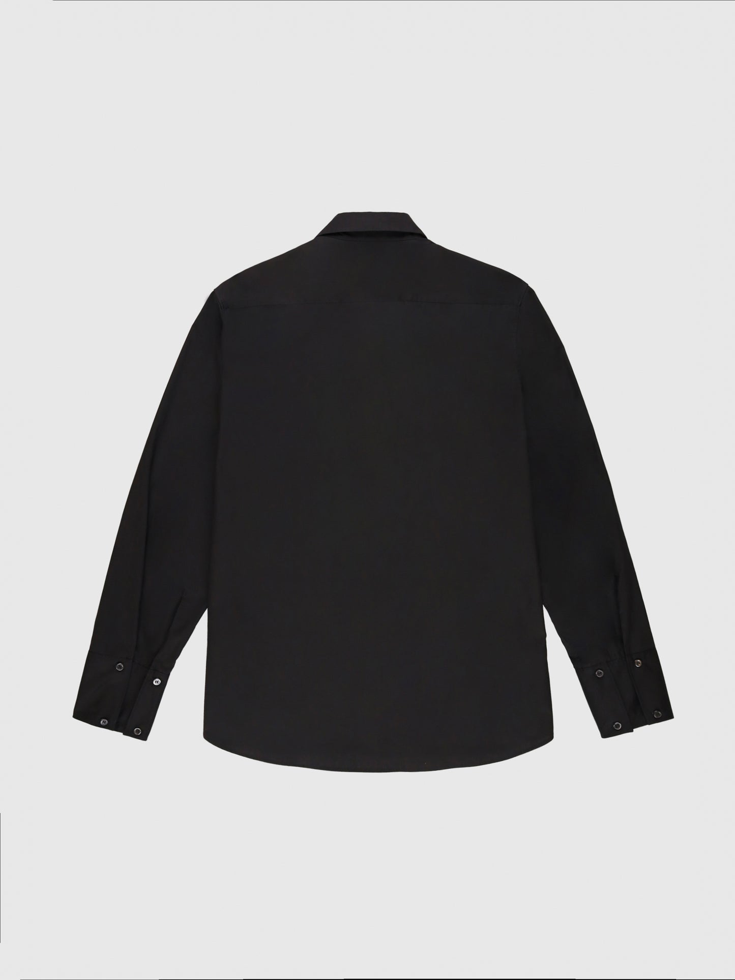 Poplin Shirt in Black