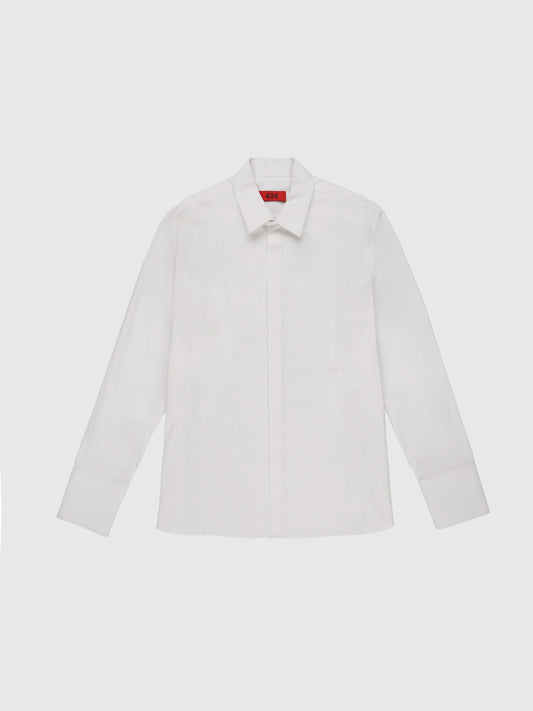 Poplin Shirt in White