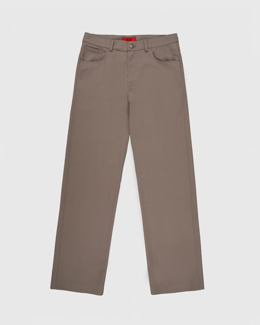 Trouser Pants in Gray