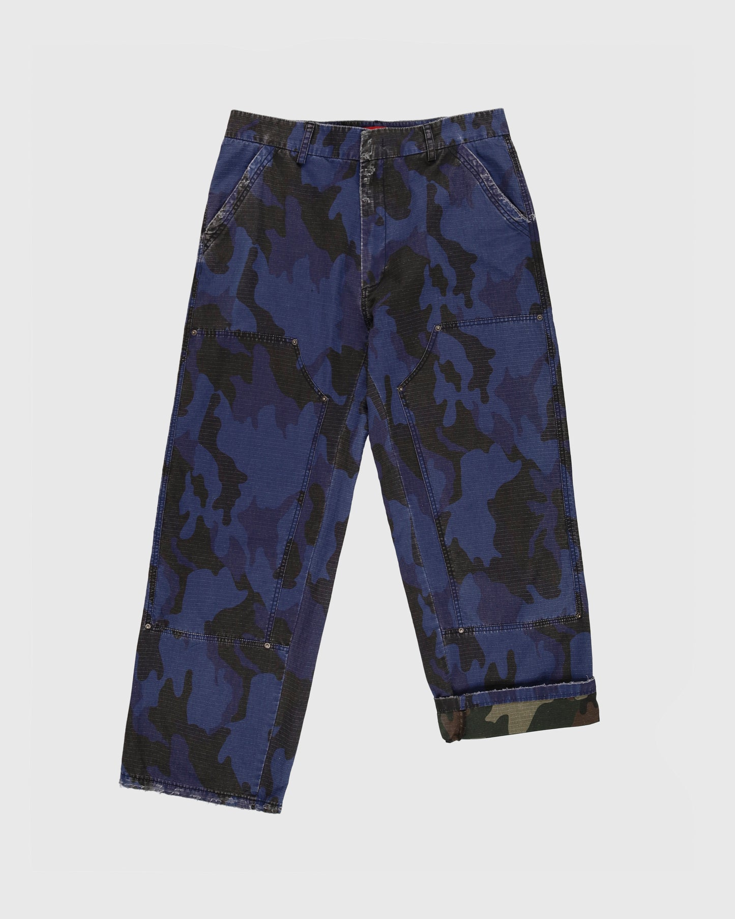 Double Face Rip Stop Work Pant in Camo