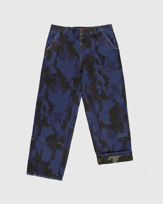 Double Face Rip Stop Work Pant in Camo