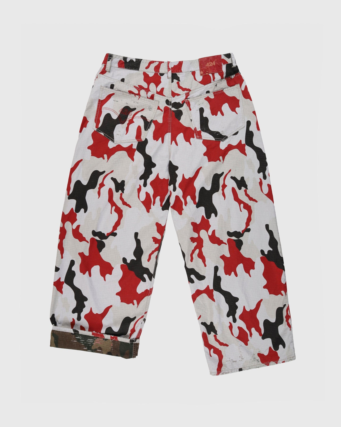 Big Daddy Double Face Rip Stop Pant in Camo