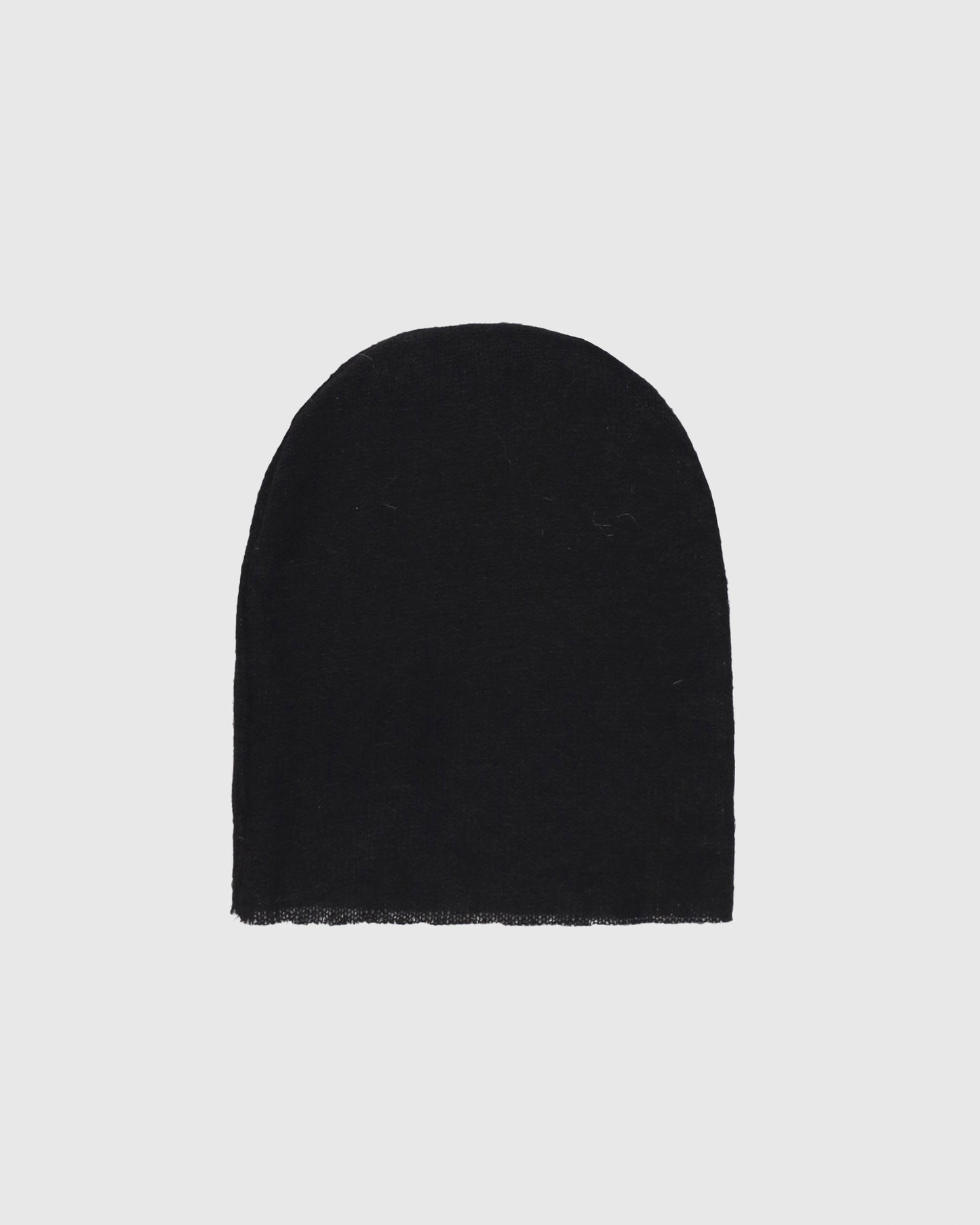 Mohair Beanie in Black