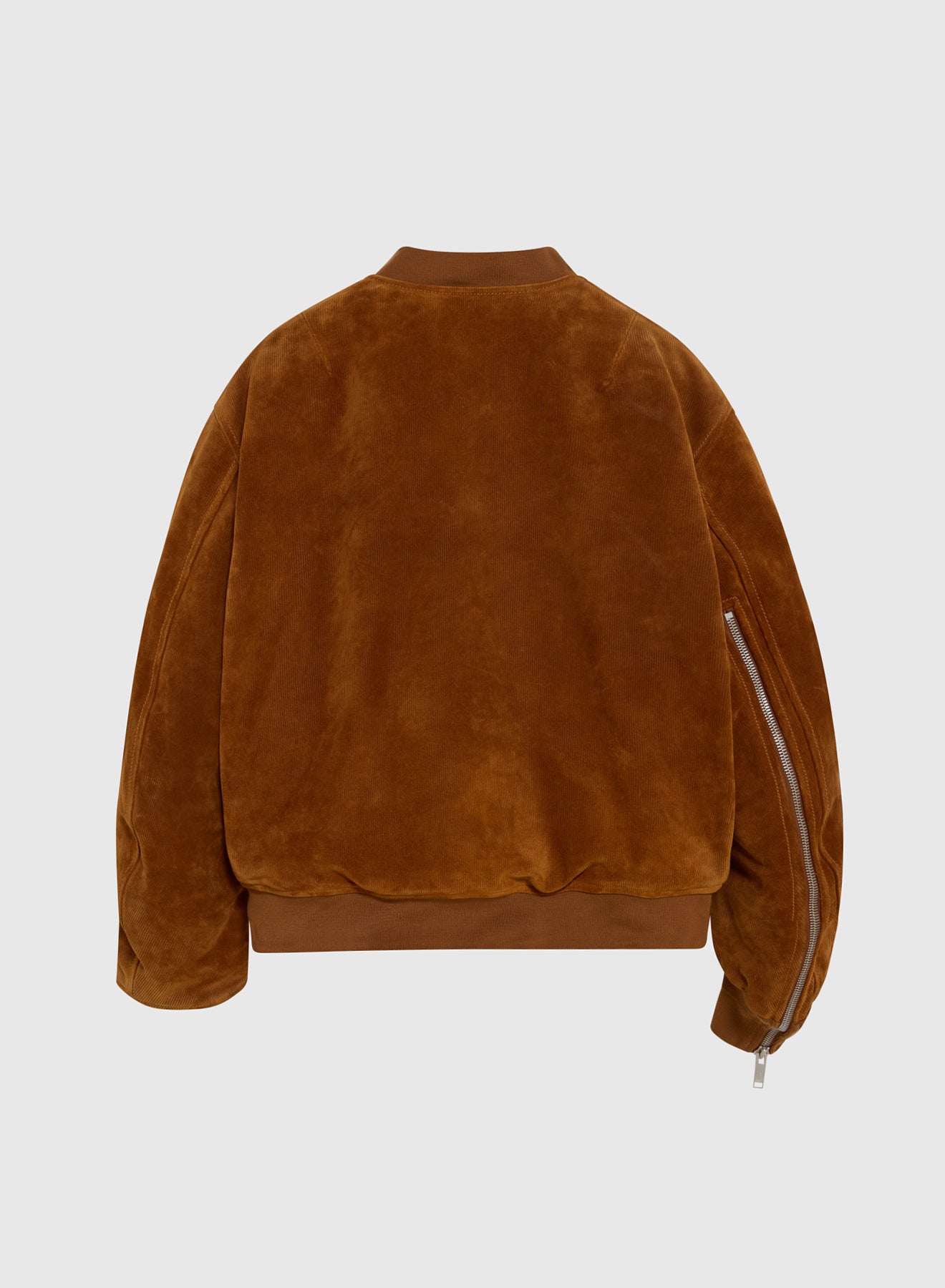 MILITARY BOMBER CORDUROY LEATHER
