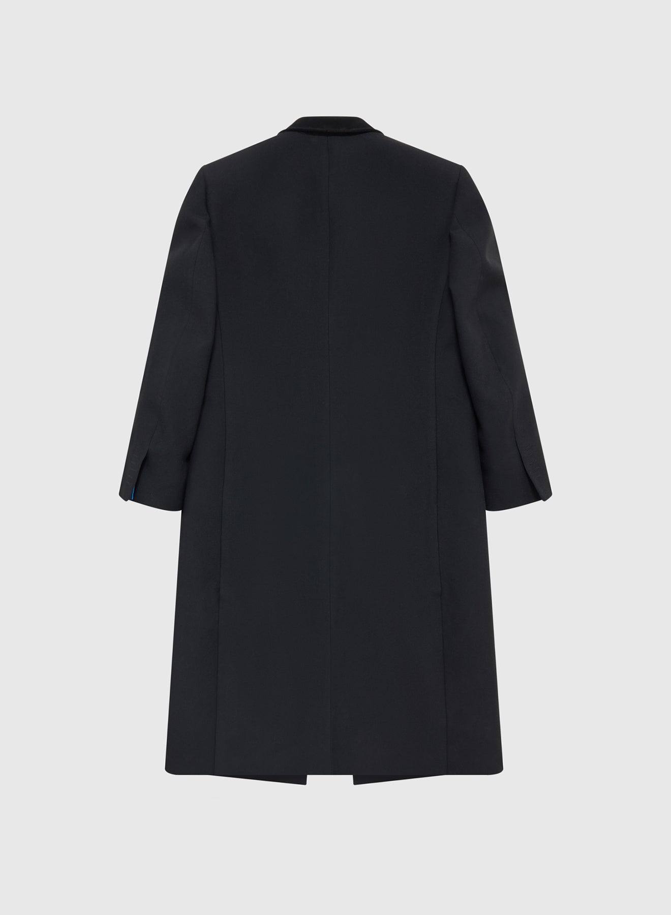 OVERCOAT HEAVY WOOL IN BLACK