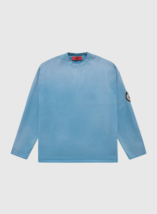 CREST LONGSLEEVE JERSEY IN VINTAGE AVIO